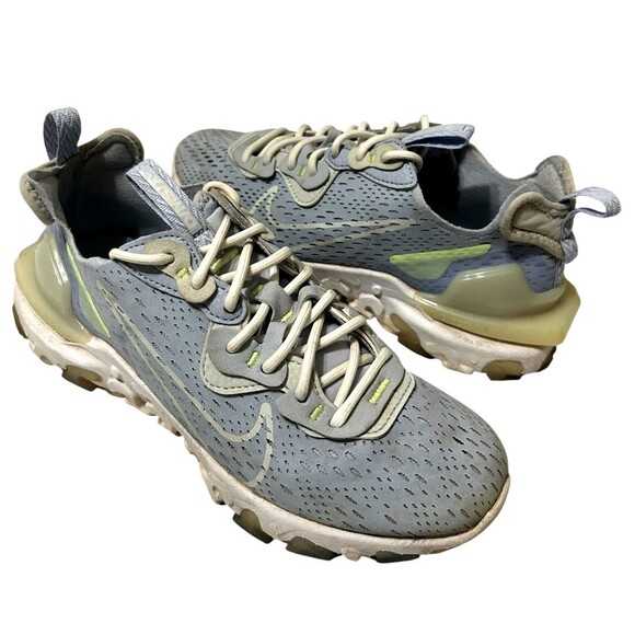 Nike NSW React Vision Womens Blue Trainer Running Shoes C17523 004 Size 6.5 - Picture 2 of 12